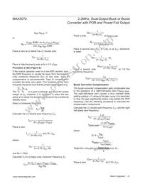 MAX5072ETJ+T Datasheet Page 23