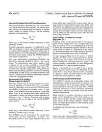 MAX5073ETI+T Datasheet Page 11