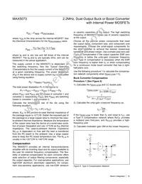 MAX5073ETI+T Datasheet Page 19