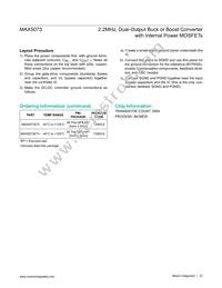 MAX5073ETI+T Datasheet Page 23