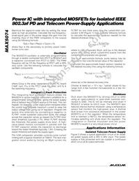 MAX5074AUP+T Datasheet Page 10