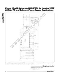MAX5074AUP+T Datasheet Page 12