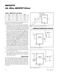 MAX5078AATT+ Datasheet Page 10