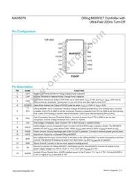 MAX5079EUD+T Datasheet Page 8