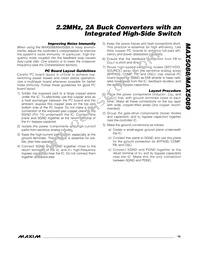 MAX5089ATE+ Datasheet Page 19