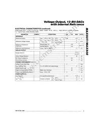 MAX508ACWP+T Datasheet Page 3