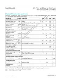 MAX5090CATE/GG8 Datasheet Page 3