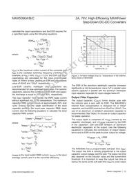 MAX5090CATE/GG8 Datasheet Page 12