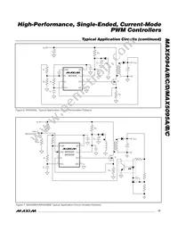 MAX5095CAUA-T Datasheet Page 17