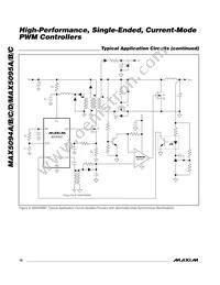 MAX5095CAUA-T Datasheet Page 18