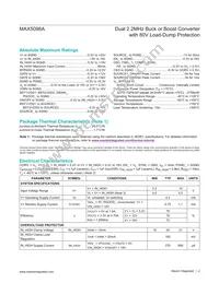 MAX5098AATJ+T Datasheet Page 2