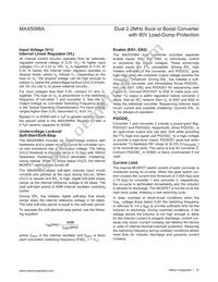 MAX5098AATJ+T Datasheet Page 15