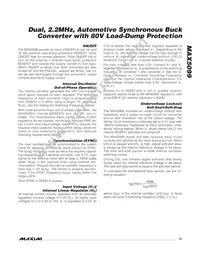 MAX5099ATJ+T Datasheet Page 15