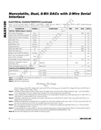 MAX5109EEE+ Datasheet Page 4