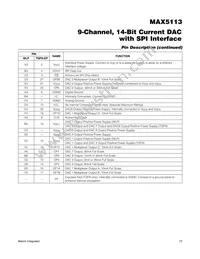 MAX5113GWX+T Datasheet Page 15