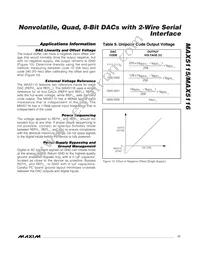 MAX5115EEP+T Datasheet Page 17