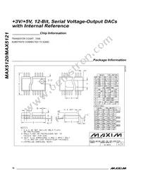 MAX5120AEEE+T Datasheet Page 18