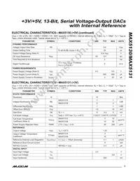 MAX5130BEEE+T Datasheet Page 3