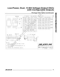 MAX5152AEEE+T Datasheet Page 19