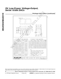 MAX515ESA Datasheet Page 16