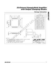 MAX5167MCCM+T Datasheet Page 11