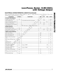 MAX5172AEEE+T Datasheet Page 3