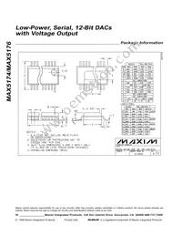 MAX5176AEEE+ Datasheet Page 16