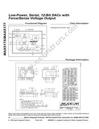 MAX5177BEEE Datasheet Page 16