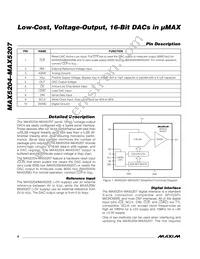 MAX5207BEUB+ Datasheet Page 8