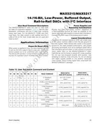 MAX5217GUA+T Datasheet Page 22