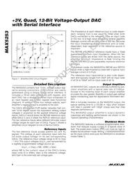 MAX5253AEAP+T Datasheet Page 8