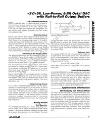 MAX5259EEE Datasheet Page 15