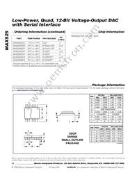 MAX525BC/D Datasheet Page 16