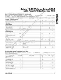 MAX5264BCMH-T Datasheet Page 3