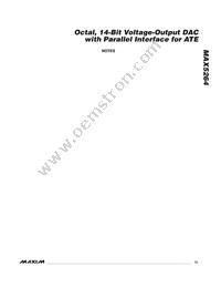 MAX5264BCMH-T Datasheet Page 15