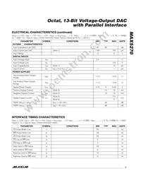 MAX5270BEMH Datasheet Page 3