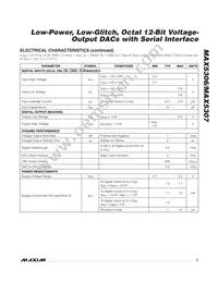 MAX5307EUE+T Datasheet Page 3