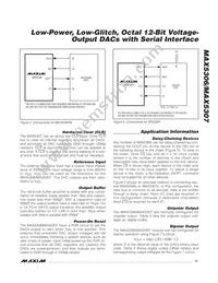 MAX5307EUE+T Datasheet Page 11