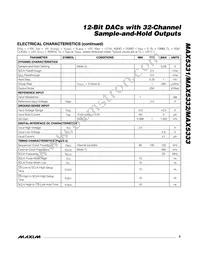 MAX5331UCB+T Datasheet Page 3
