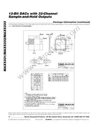 MAX5331UCB+T Datasheet Page 16