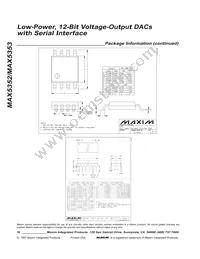 MAX5352BEUA+TG002 Datasheet Page 16