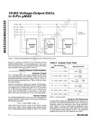 MAX5354CUA+TG002 Datasheet Page 12