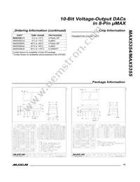 MAX5354CUA+TG002 Datasheet Page 15