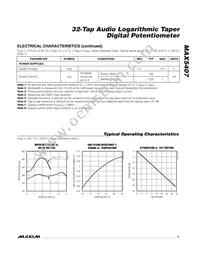 MAX5407EKA+T Datasheet Page 3