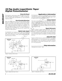 MAX5407EKA+T Datasheet Page 6