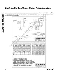 MAX5409ETE+ Datasheet Page 12