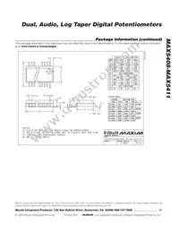 MAX5409ETE+ Datasheet Page 13