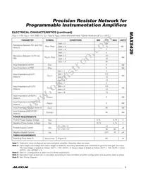 MAX5426BEUD+T Datasheet Page 3
