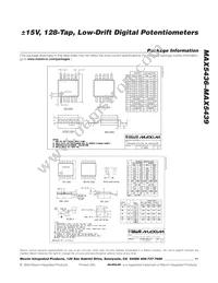 MAX5439EUD+T Datasheet Page 11