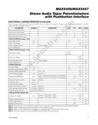 MAX5457ETE+T Datasheet Page 3